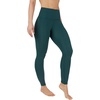 image:imageYogalicious Womens Workout Legging Soft High Waisted Squat Proof Sculpting PantPacific