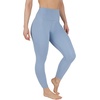 image:imageYogalicious Womens Workout Legging Soft High Waisted Squat Proof Sculpting PantRain Washed