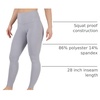 image:imageYogalicious Womens Workout Legging Soft High Waisted Squat Proof Sculpting PantSleet