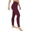 image:imageYogalicious Womens Workout Legging Soft High Waisted Squat Proof Sculpting PantWindsor Wine