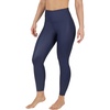 image:image90 Degree By Reflex Womens Faux Leather Leggings Matte High Waisted High Shine Faux Leather Ankle LeggingsDark Navy