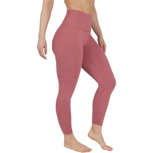 image:image90 Degree By Reflex High Waist Legging 78 Tummy Control Yoga Workout PantsMarsala