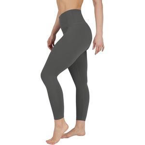 image:image90 Degree By Reflex High Waist Legging 78 Tummy Control Yoga Workout PantsMilitary Green
