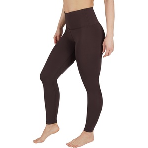 image:image90 Degree By Reflex Squat Proof High Waist Interlink Leggings for WomenChocolate Torte