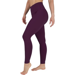 image:image90 Degree By Reflex Squat Proof High Waist Interlink Leggings for WomenPotent Purple