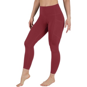 image:image90 Degree By Reflex Womens Power Flex Yoga PantsBurnt Raspberry