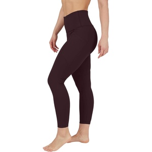 image:image90 Degree By Reflex Womens Power Flex Yoga PantsItalian Plum