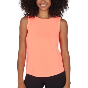 image:image90 Degree By Reflex Womens Workout Tank Top Sleeveless Moisture Wicking Athletic Muscle ShirtVivid Mandarin