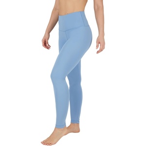 image:imageYogalicious Womens Workout Legging Soft High Waisted Squat Proof Sculpting PantFaded Denim