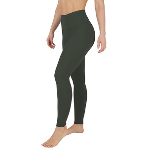 image:imageYogalicious Womens Workout Legging Soft High Waisted Squat Proof Sculpting PantForest Night