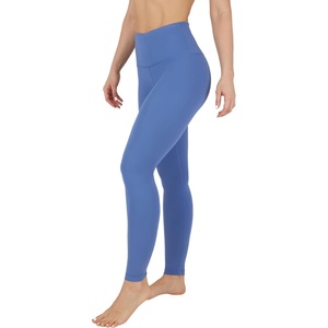 image:imageYogalicious Womens Workout Legging Soft High Waisted Squat Proof Sculpting PantGray Blue