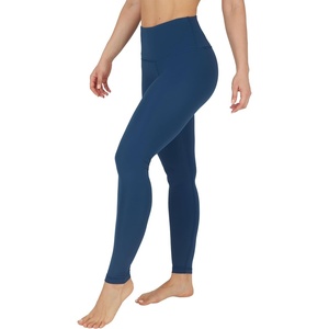image:imageYogalicious Womens Workout Legging Soft High Waisted Squat Proof Sculpting PantOcean Silk