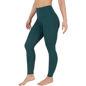 image:imageYogalicious Womens Workout Legging Soft High Waisted Squat Proof Sculpting PantPacific