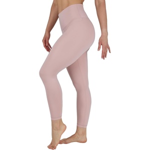 image:imageYogalicious Womens Workout Legging Soft High Waisted Squat Proof Sculpting PantPale Mauve