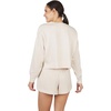 image:imageYogalicious Crew Pullover Sweatshirt and Drawstring Sweat Short Oversized Lounge Set