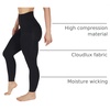 image:image90 Degree By Reflex Cotton High Waist Ankle Length Compression Leggings with Elastic Free WaistbandBlack W Pocket