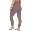 image:image90 Degree By Reflex Cotton High Waist Ankle Length Compression Leggings with Elastic Free WaistbandDeep Mocha W Pocket