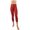 image:image90 Degree By Reflex Womens High Waisted Leggings Capri Workout Yoga PantsSangria
